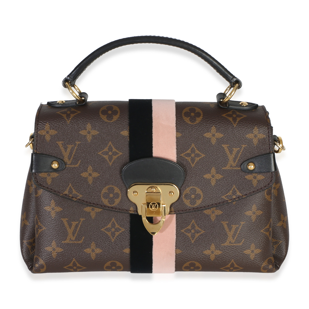 Louis Vuitton Black Pink Monogram Canvas Georges BB